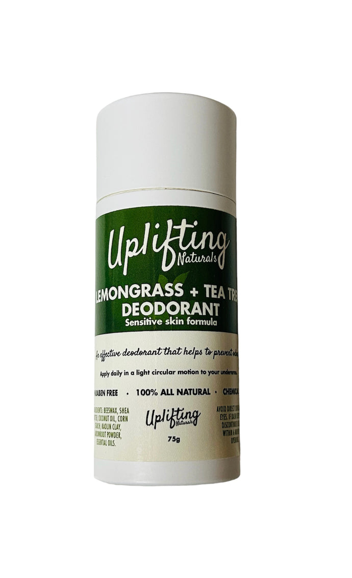 Lemongrass and Tea Tree Deodorant- Eco packaging